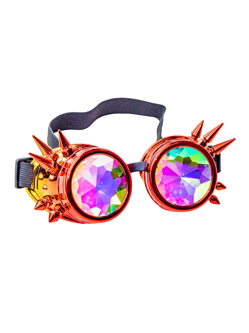 Kaleidoscope Goggles Red & Orange