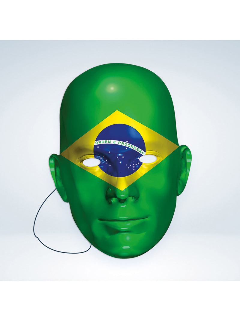 Brazil Flag Face Mask