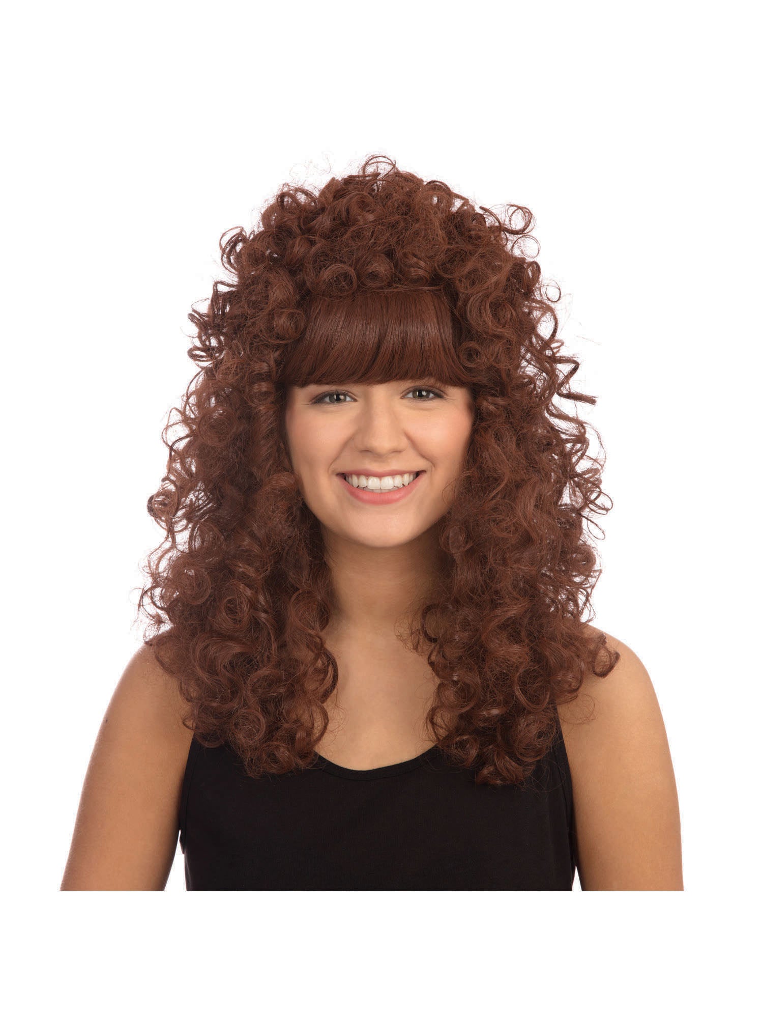 Curly Long Ginger Wig