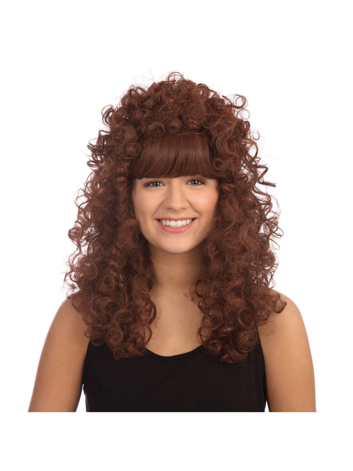 Curly Long Ginger Wig 1