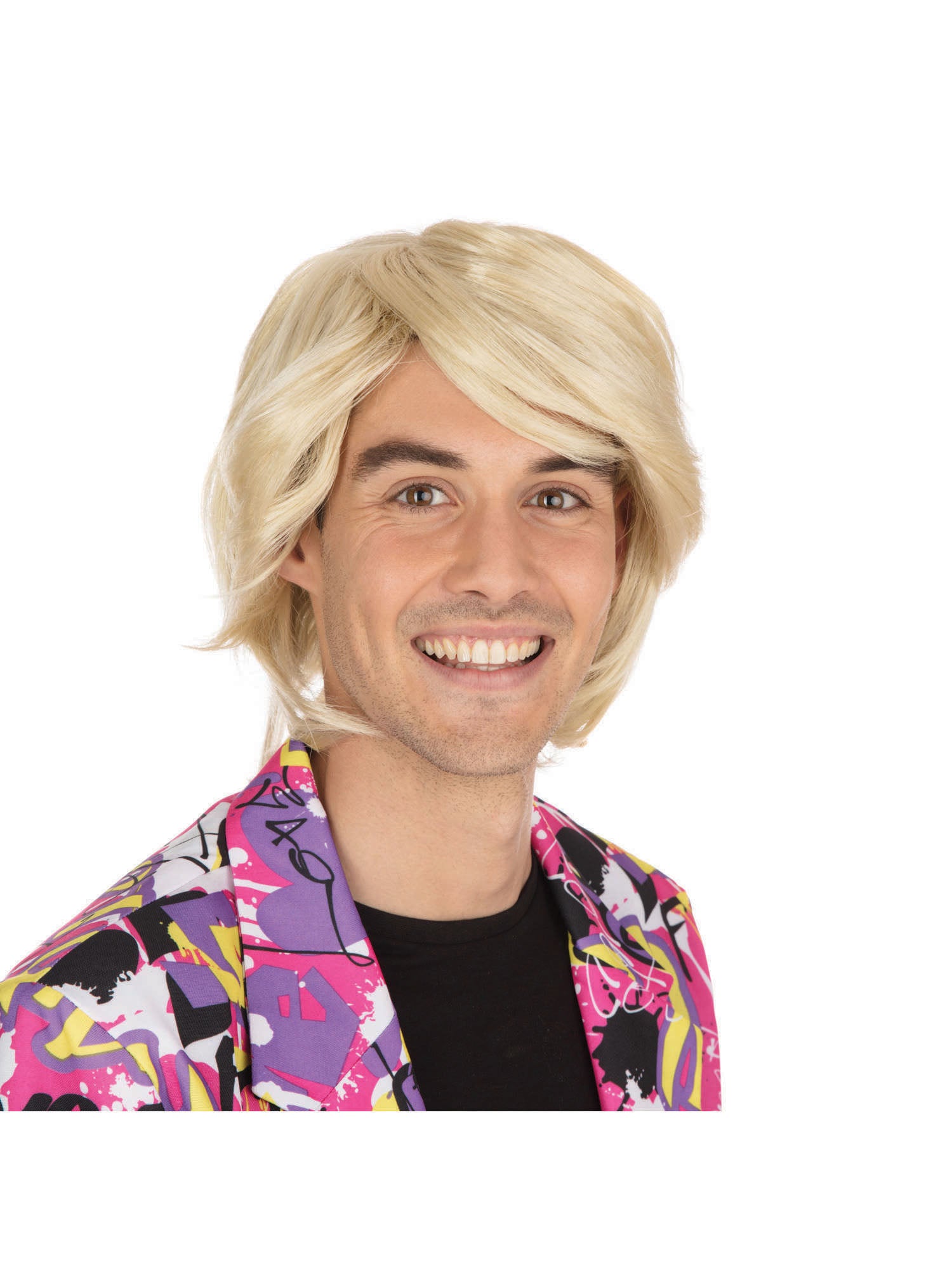 Side Parting Blonde Wig