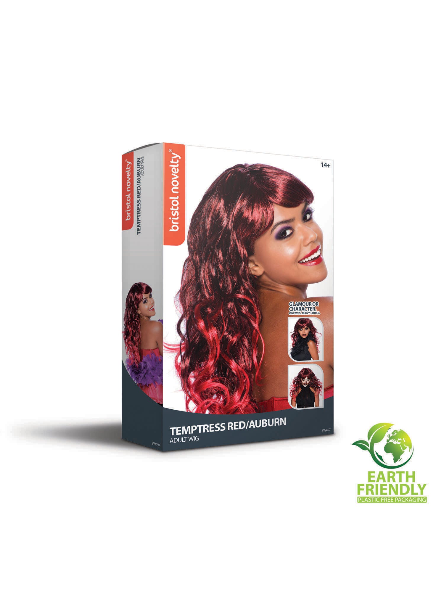 Temptress Red Wig
