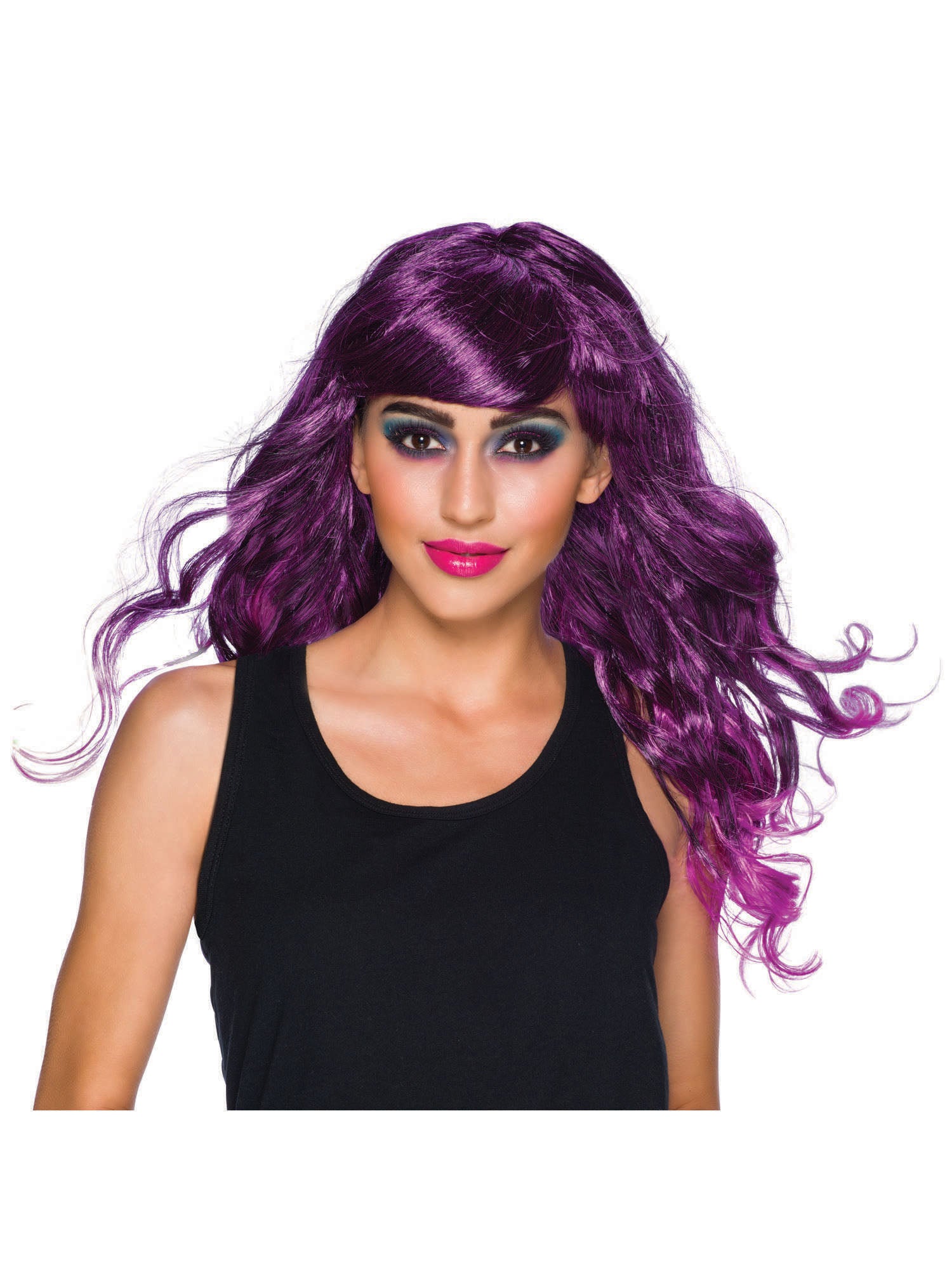 Temptress Purple Wig