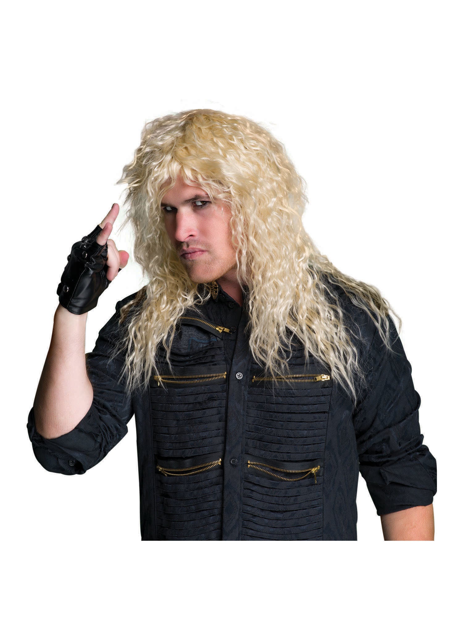 Rock Star Blonde Wig