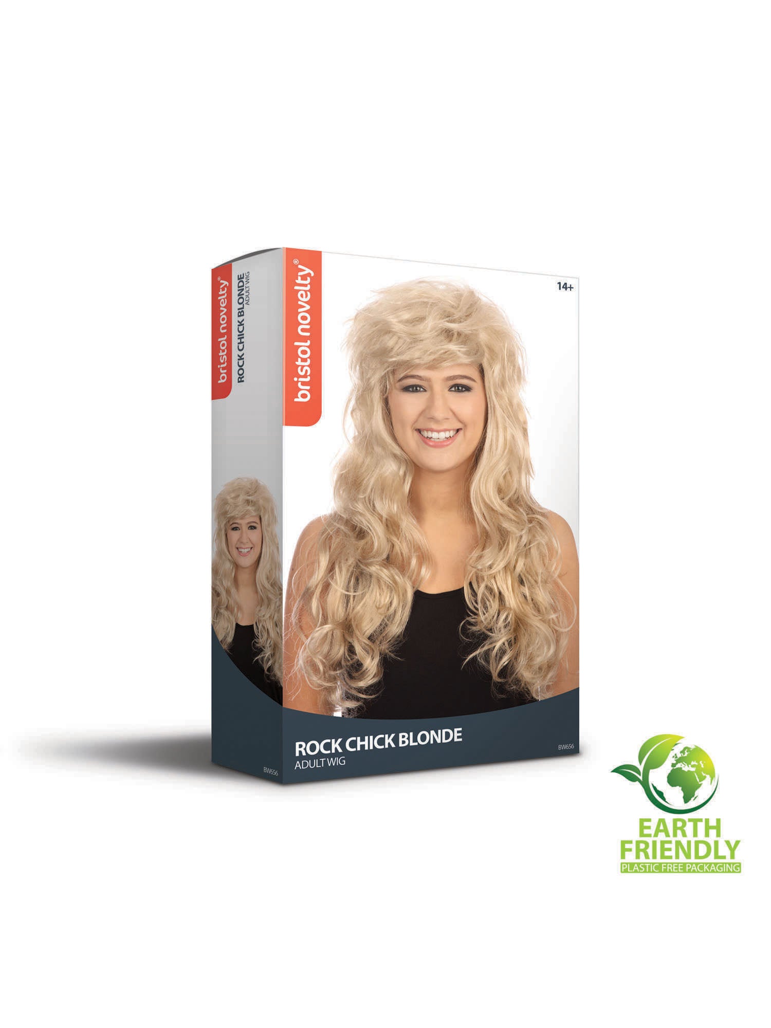Rock Chick Wig. Blonde (B25)