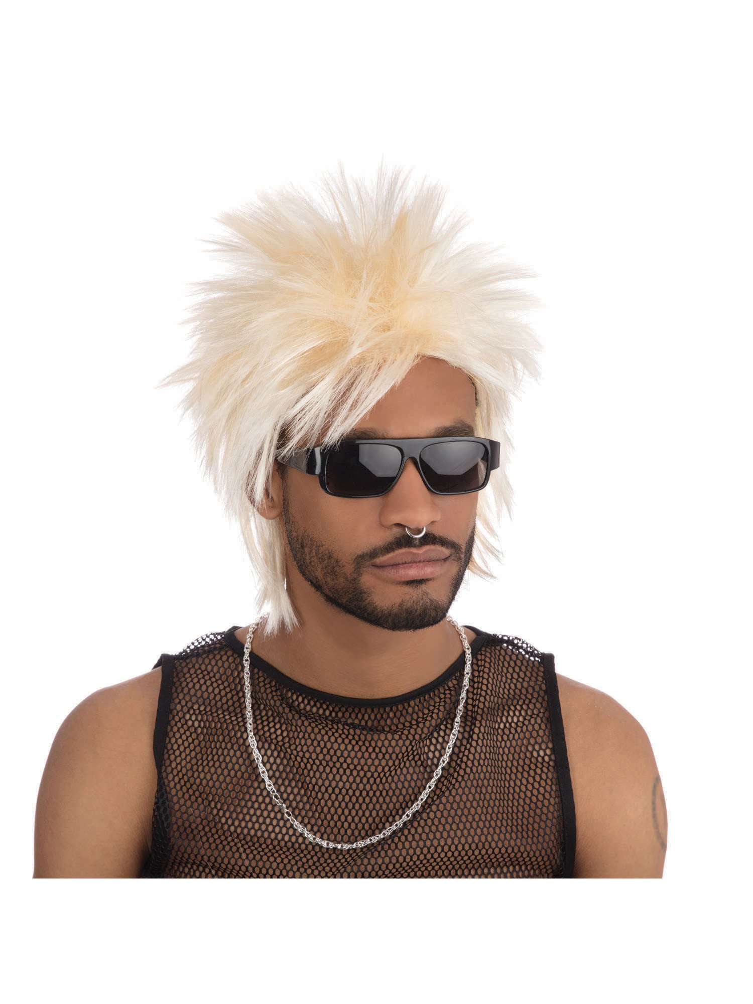 80'S Rock Idol Wig. Blonde
