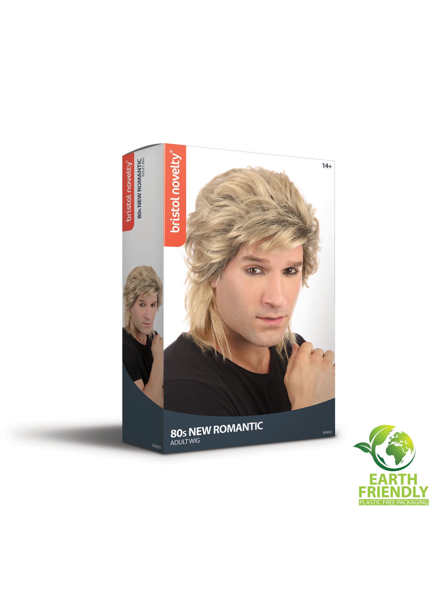 80's New Romantic Wig. Male (Boxed)