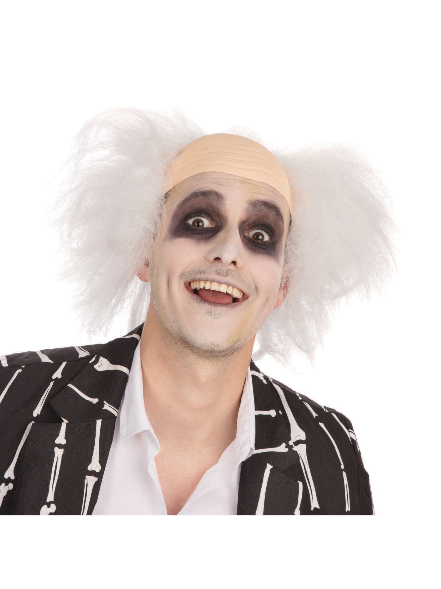 Crazy Guy Wig lesh coloured forehead (Boxed)