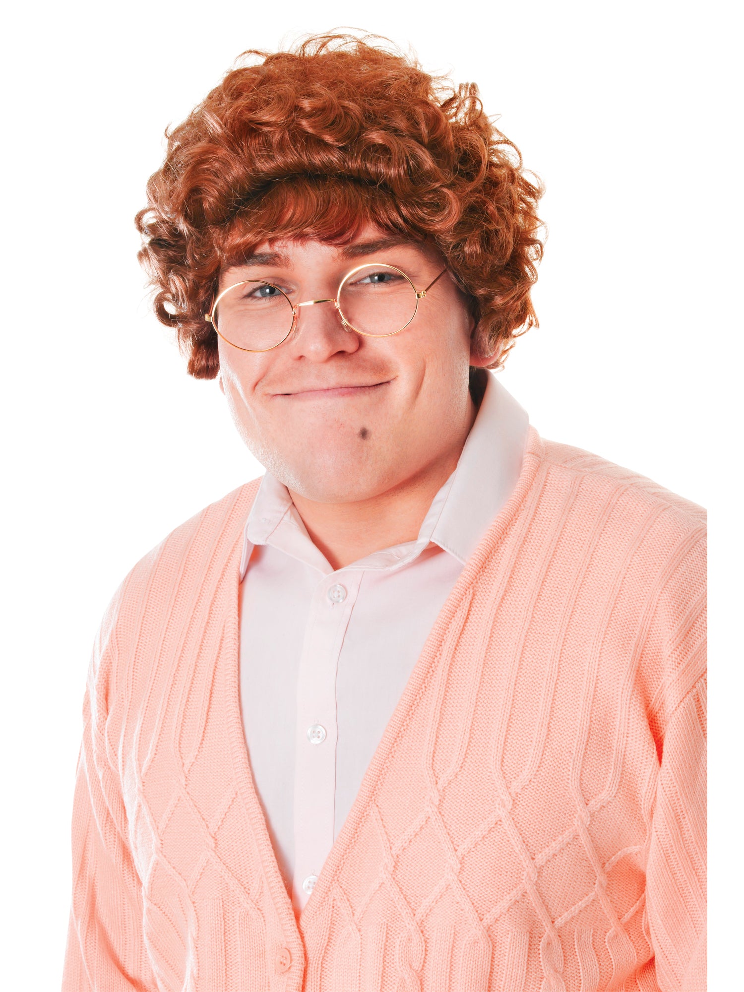 Mrs Mop (Brown) Wig