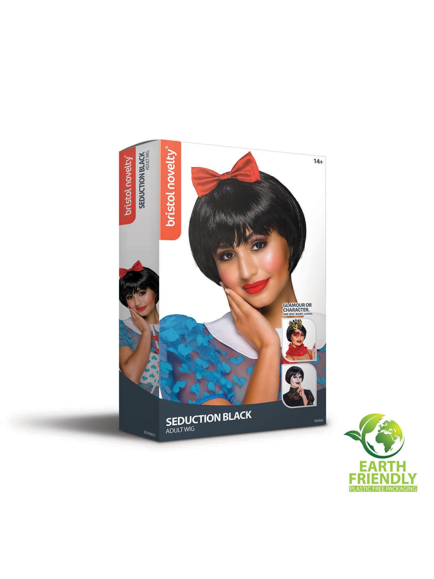 Seduction Black Wig