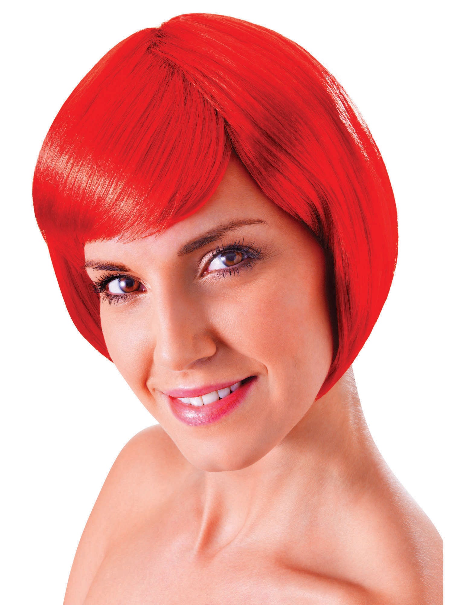 Flirty Flick Wig. Red ***