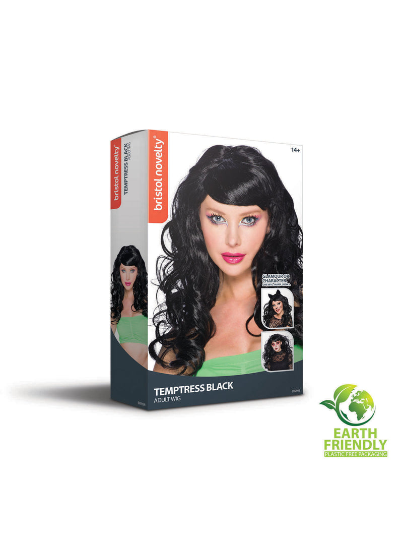 Temptress Black Wig