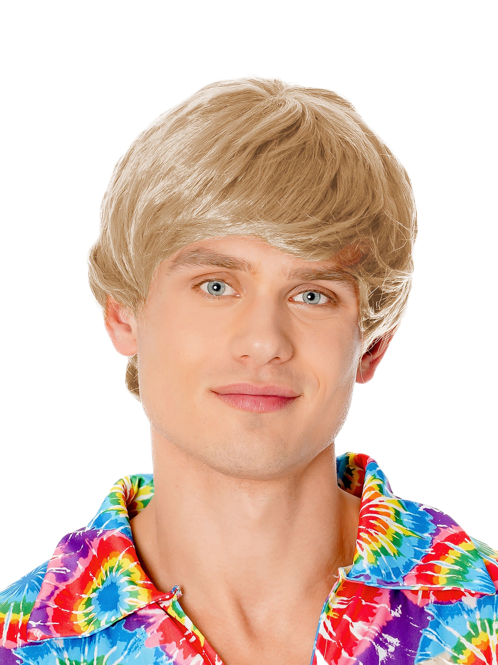 Blonde 60s Male Wig