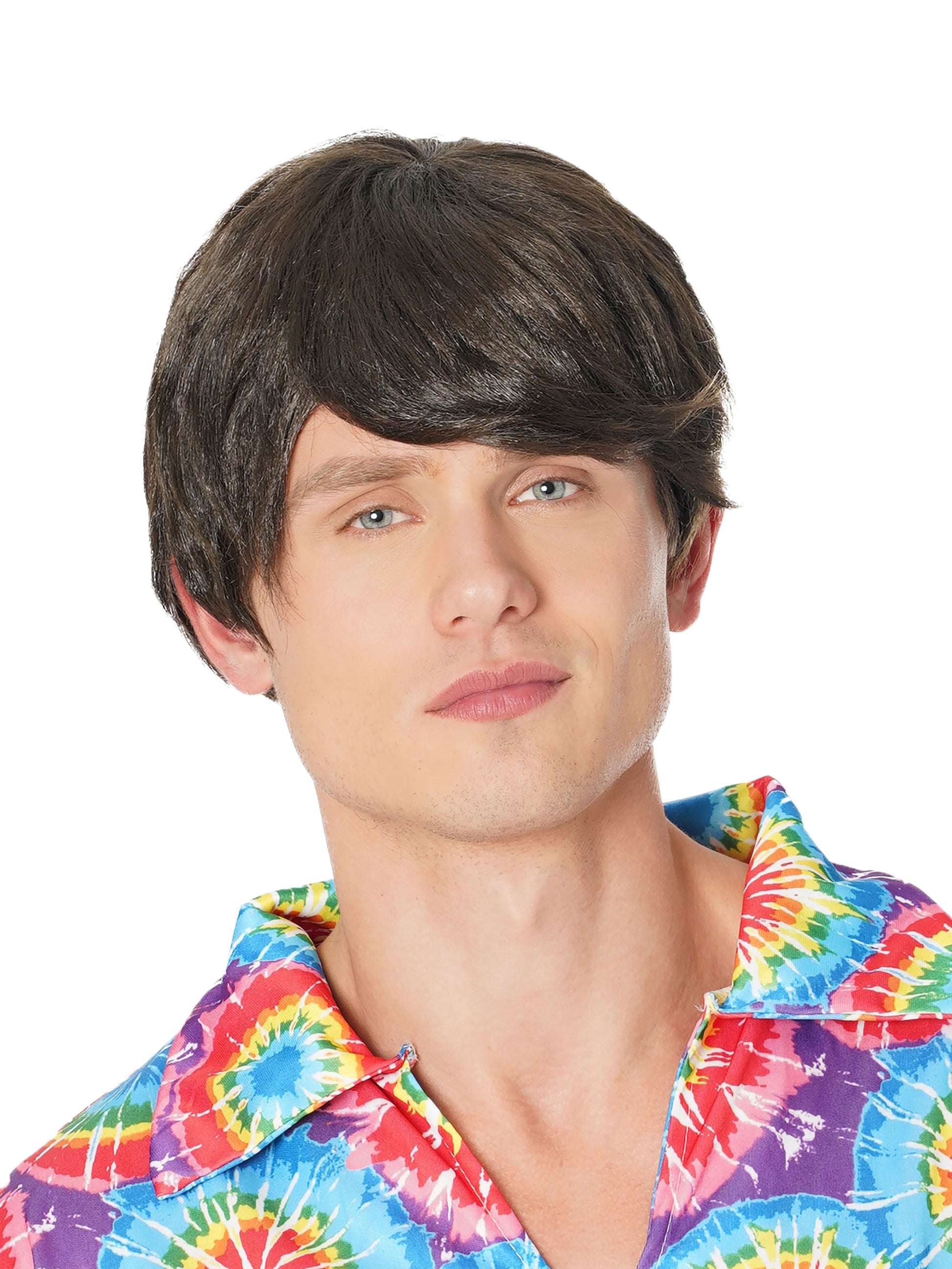 Male Wig 60's Brown