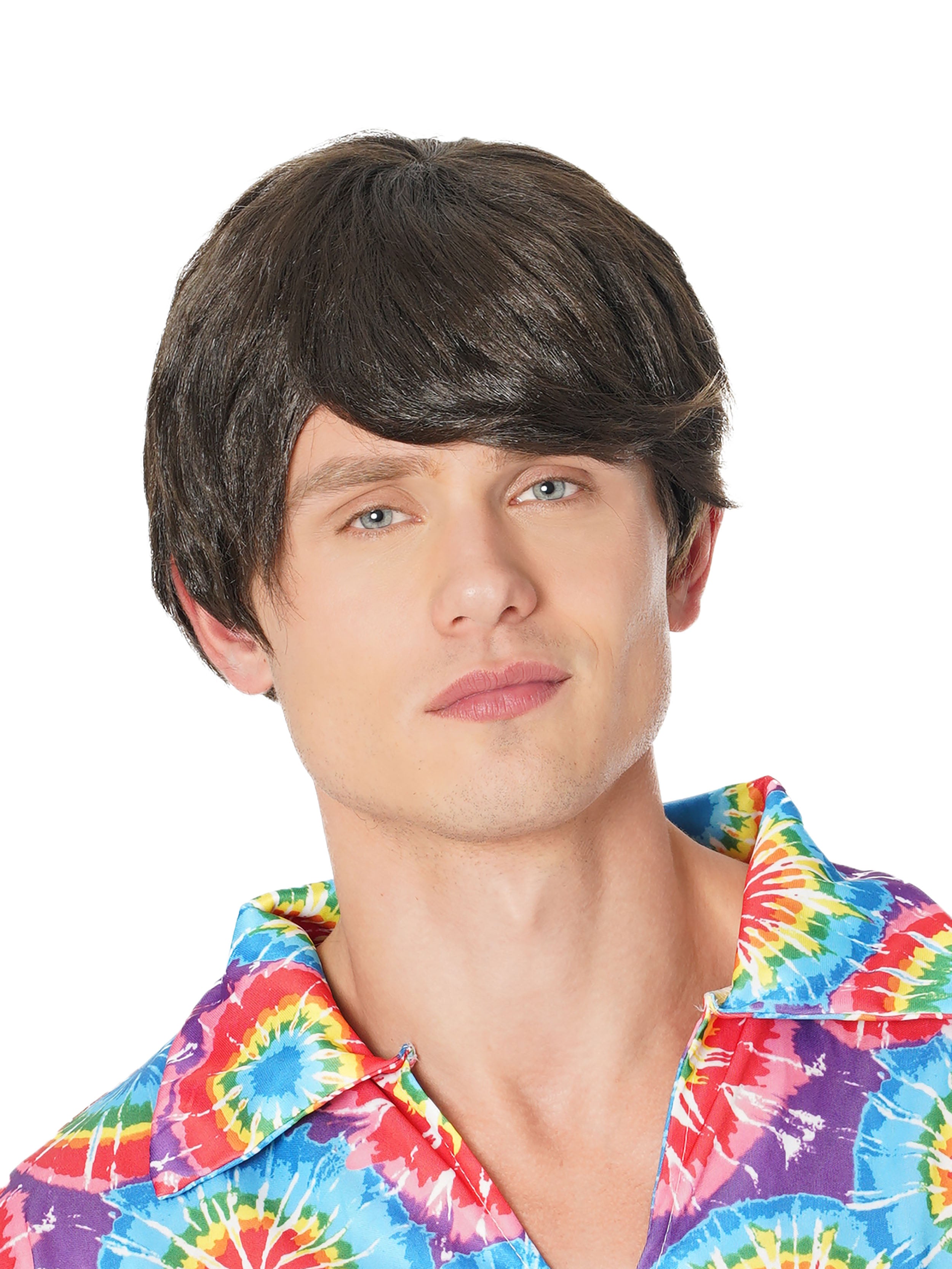 Male Wig 60's Brown