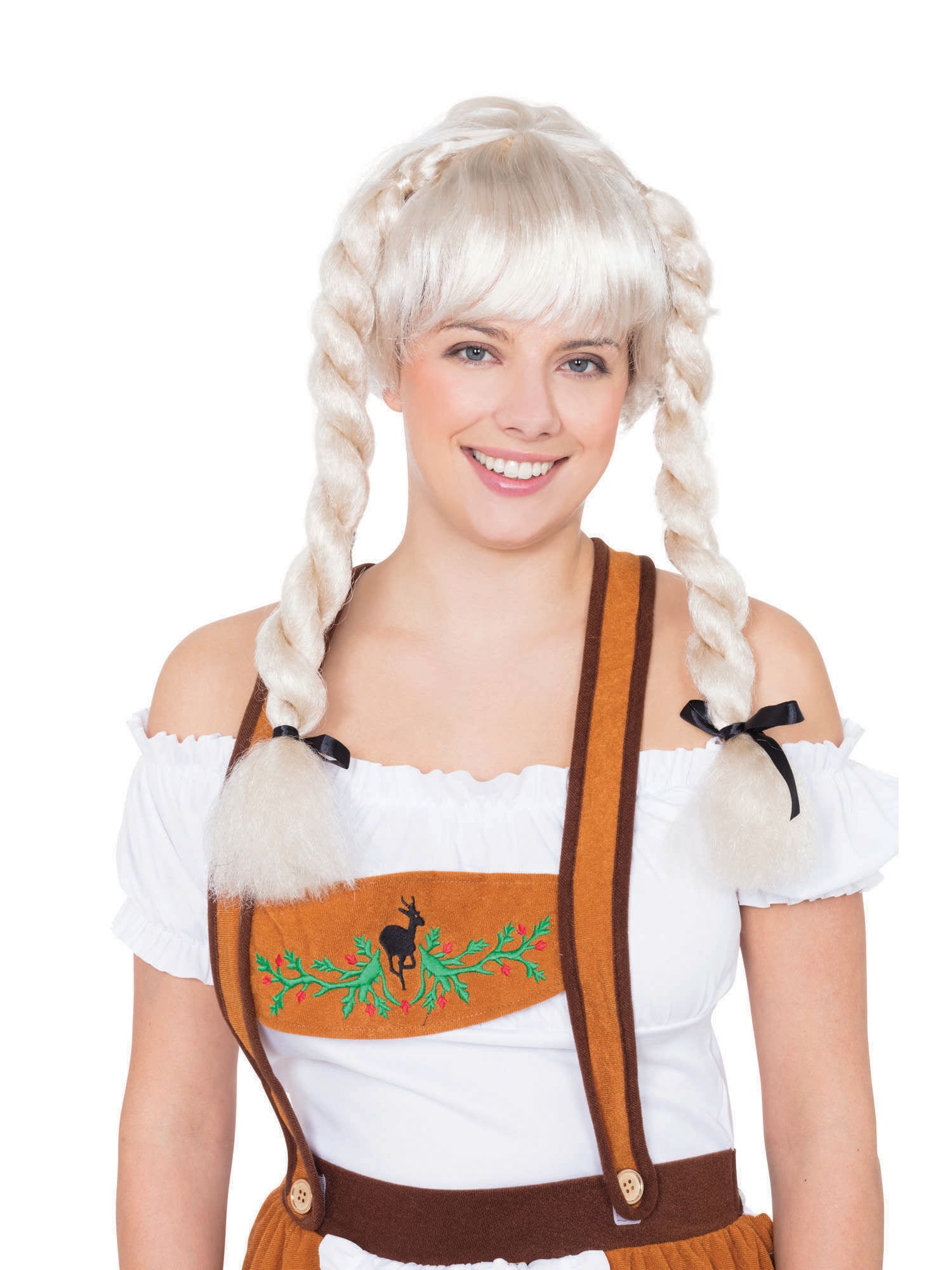Fraulein Pigtail Wig Blonde ***