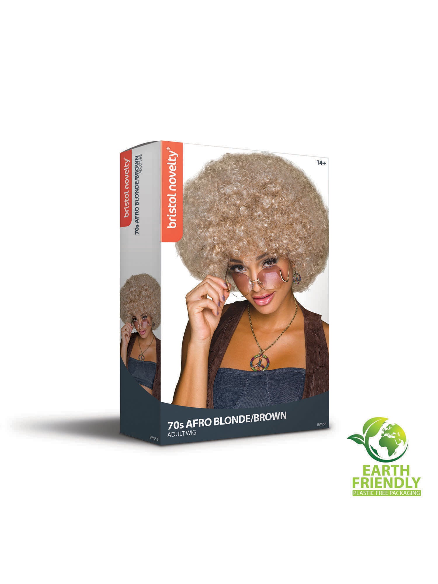 70S Afro Blonde/Brown