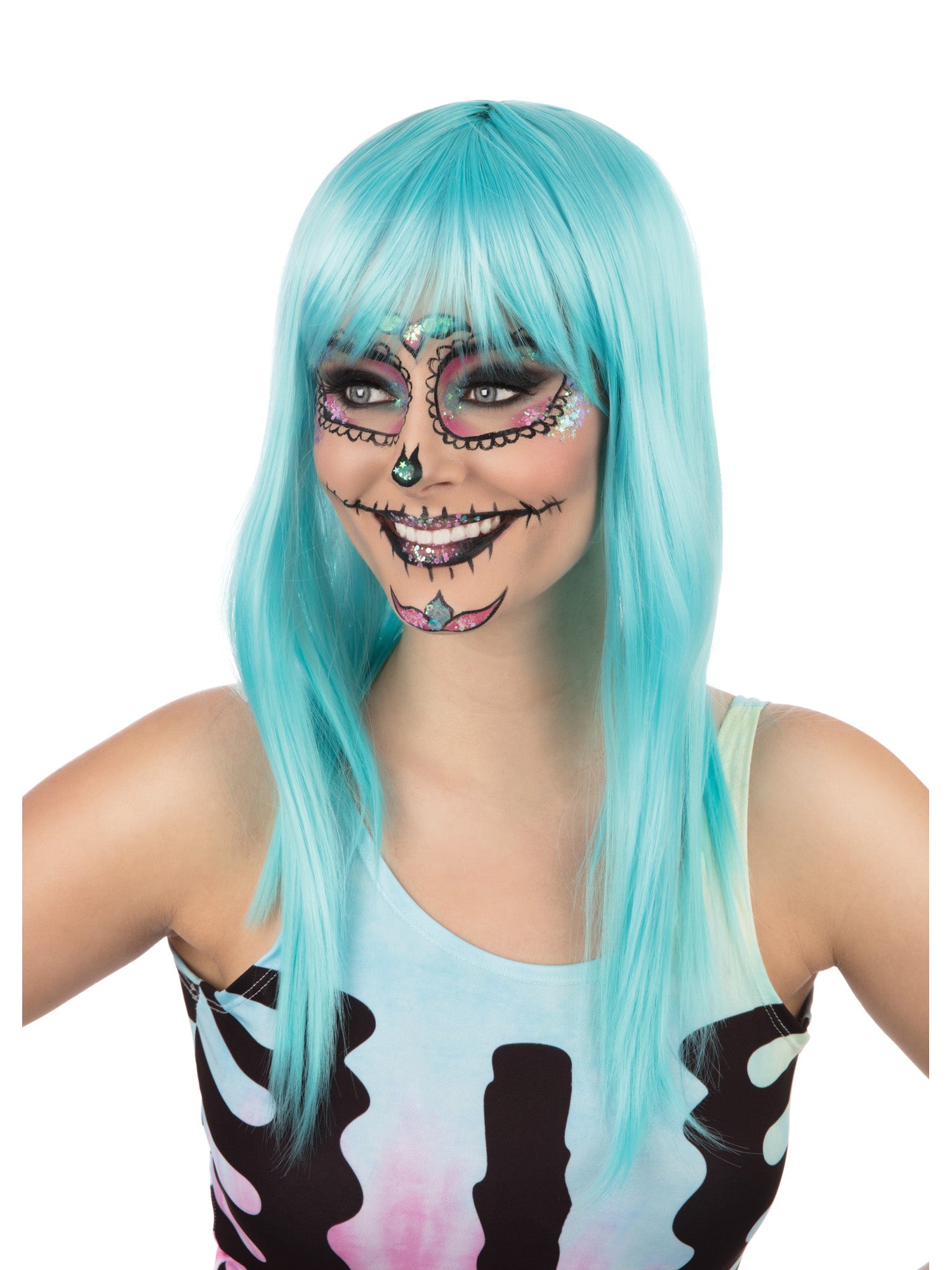 Festival Blue Passion Wig