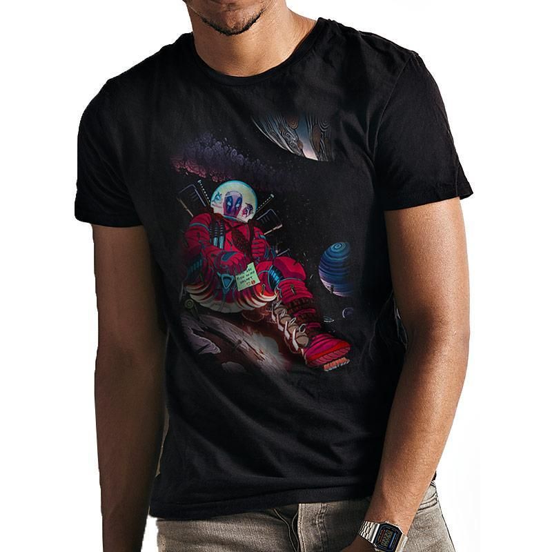 Deadpool In Space Unisex T-Shirt