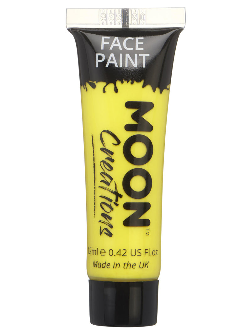 Moon Creations Face & Body Paint, Yellow - 1