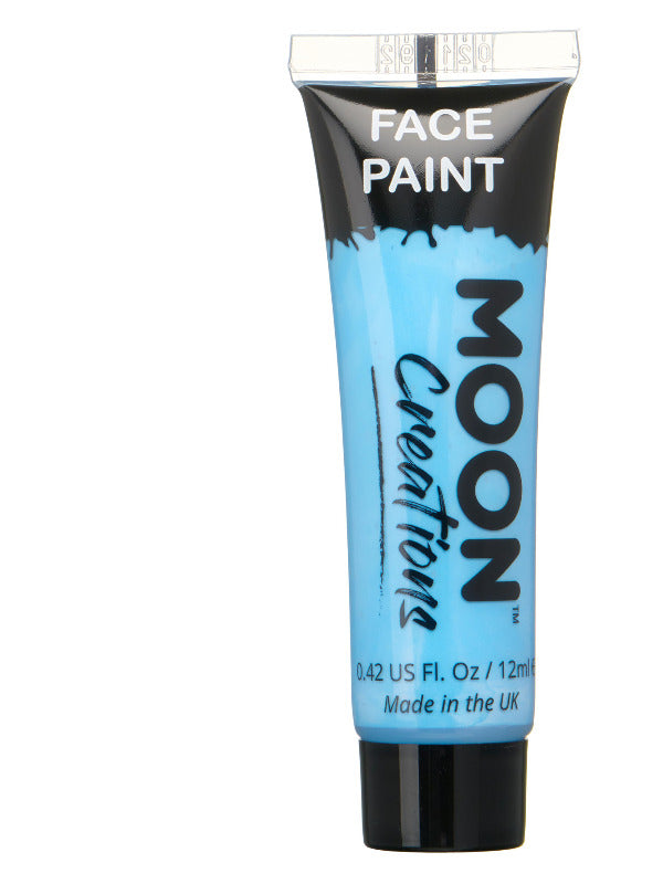 Moon Creations Face & Body Paint, Light Blue - 2