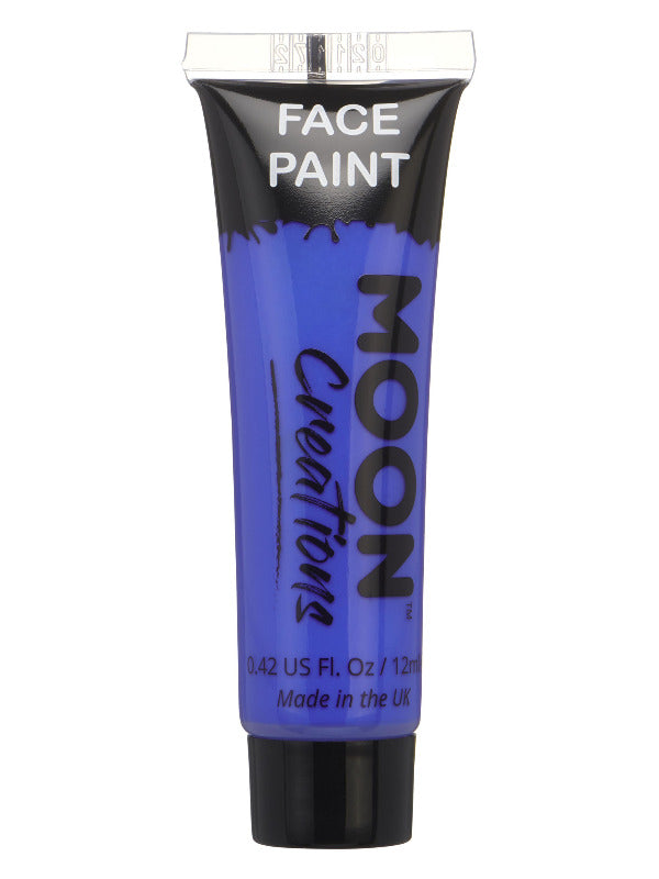 Moon Creations Face & Body Paint, Dark Blue - 2