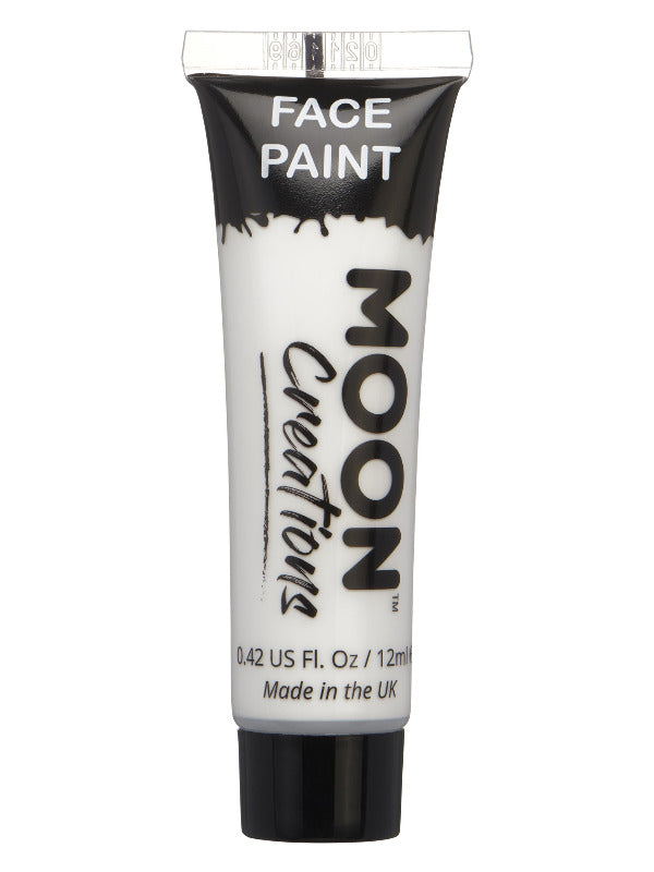 Moon Creations Face & Body Paint, White - 2