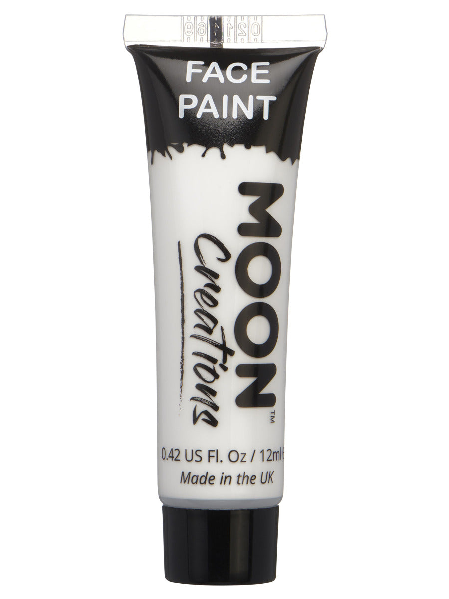 Moon Creations Face & Body Paint, White - 1