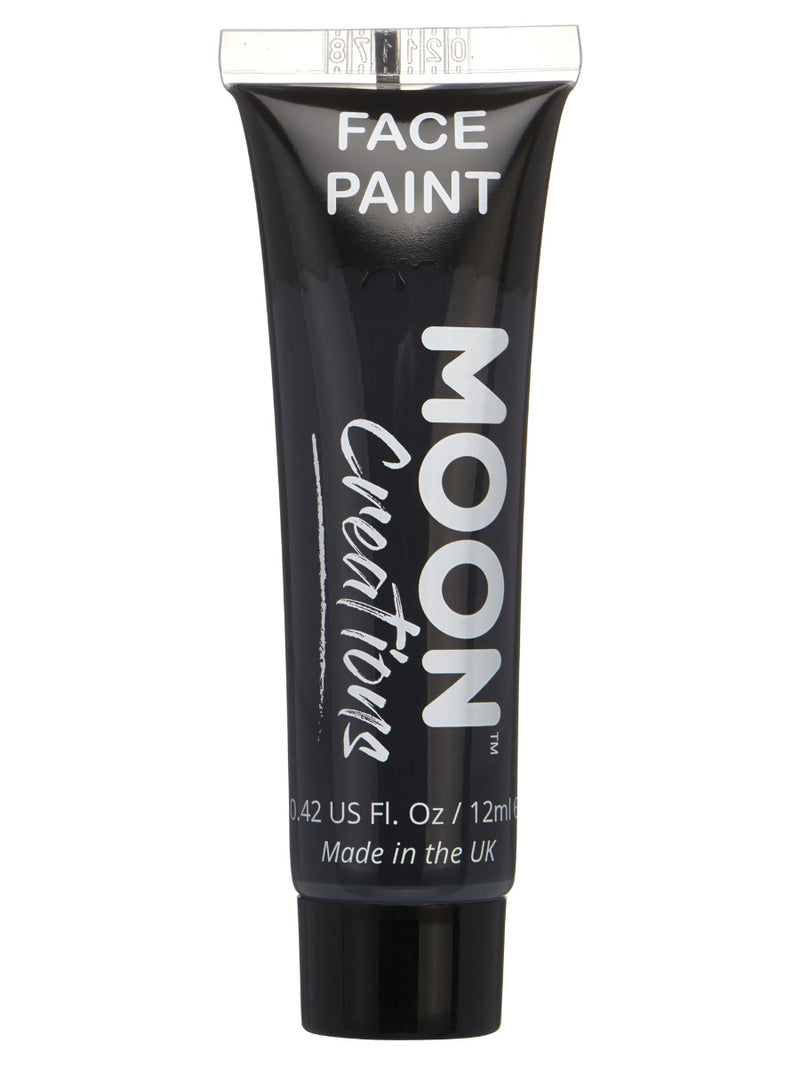 Moon Creations Face & Body Paint, Black - 1