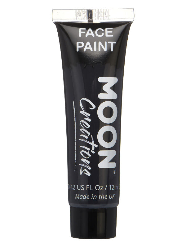 Moon Creations Face & Body Paint, Black - 2