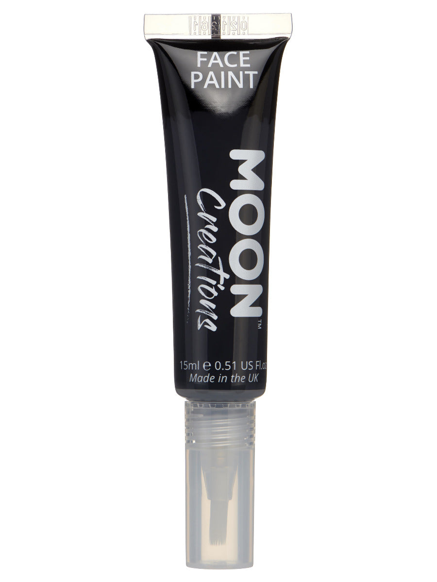 Moon Creations Face & Body Paints, Black - 1