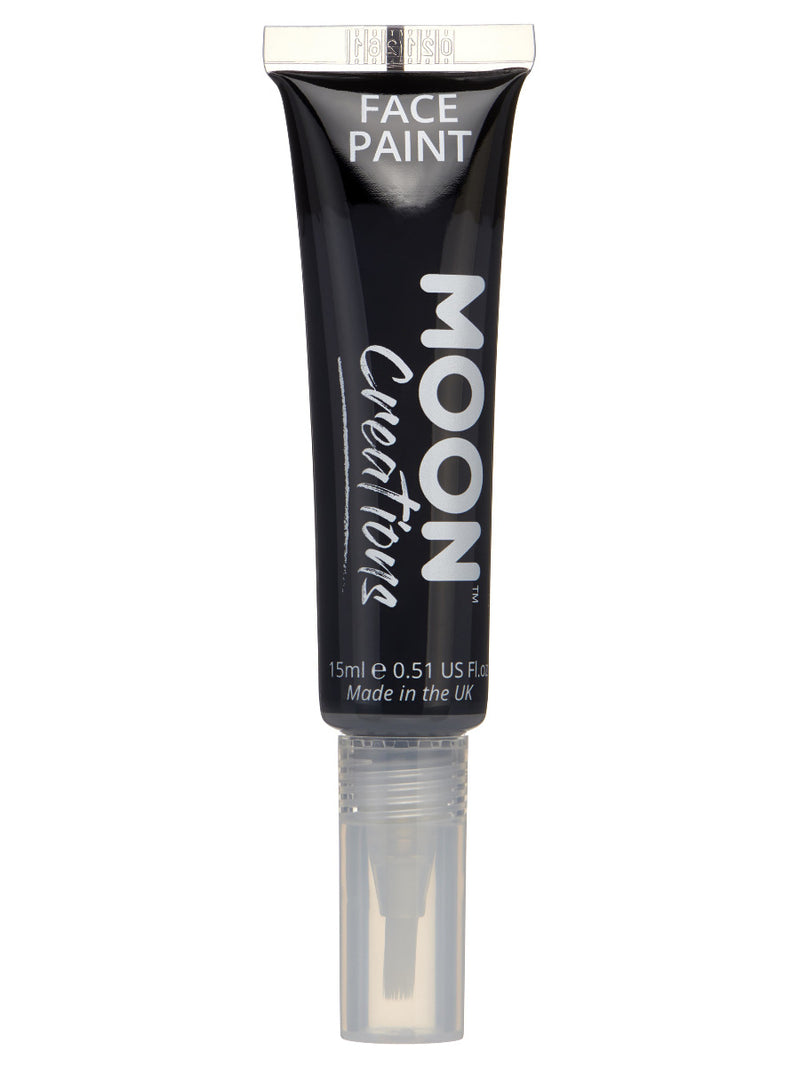 Moon Creations Face & Body Paints, Black - 1