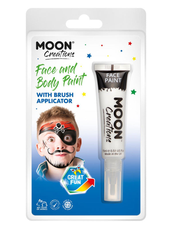 Moon Creations Face & Body Paints, White - 2