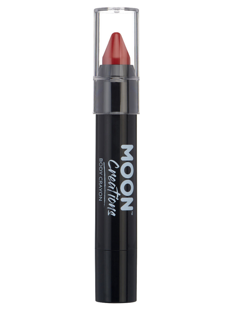 Moon Creations Body Crayons, Red - 1