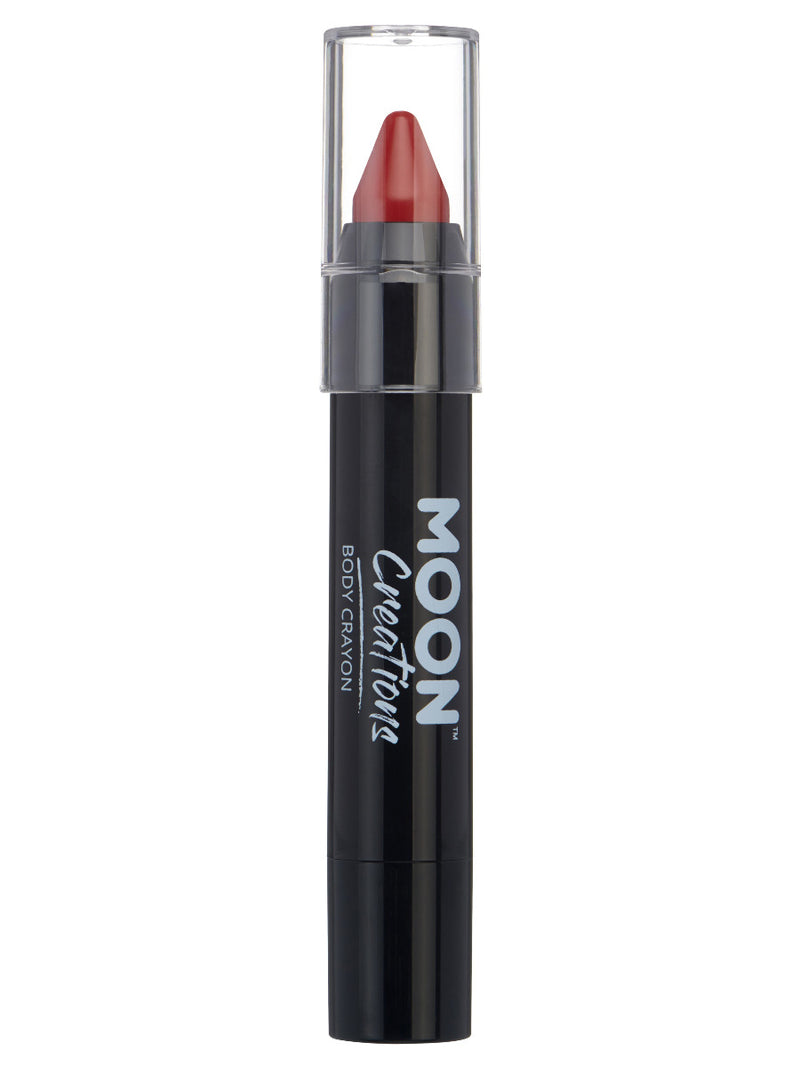 Moon Creations Body Crayons, Red - 1