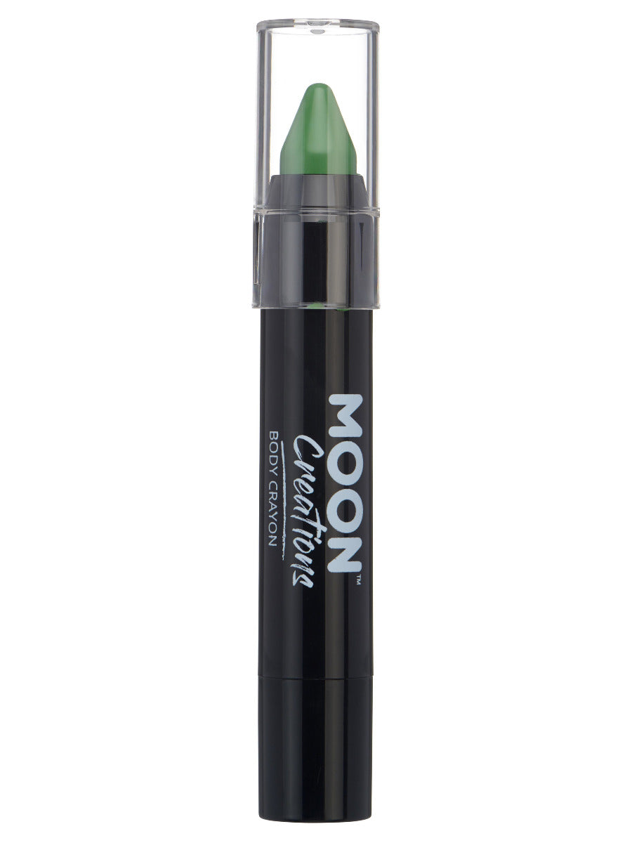 Moon Creations Body Crayons, Green - 1