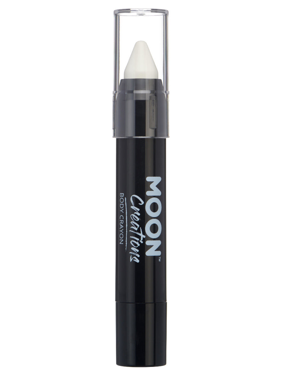 Moon Creations Body Crayons, White - 1