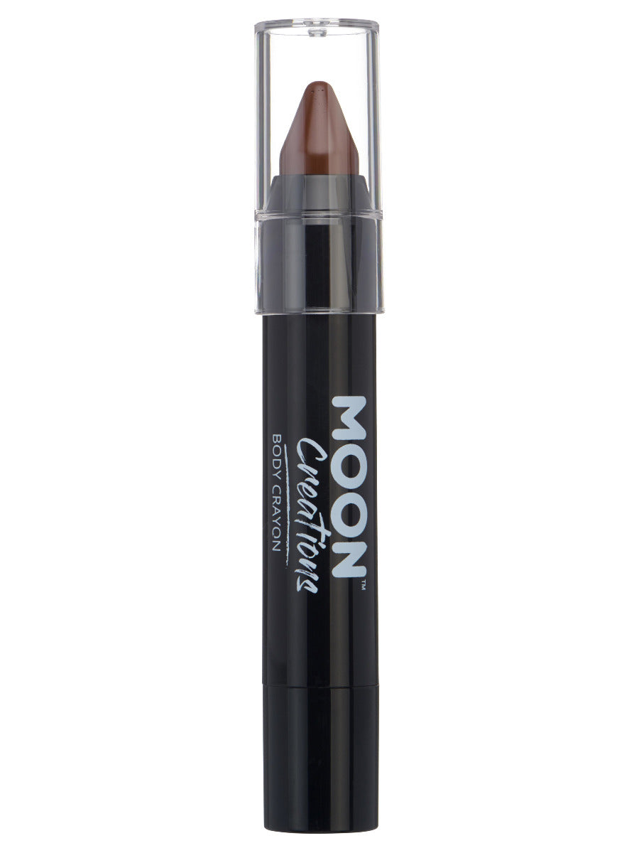 Moon Creations Body Crayons, Brown - 1