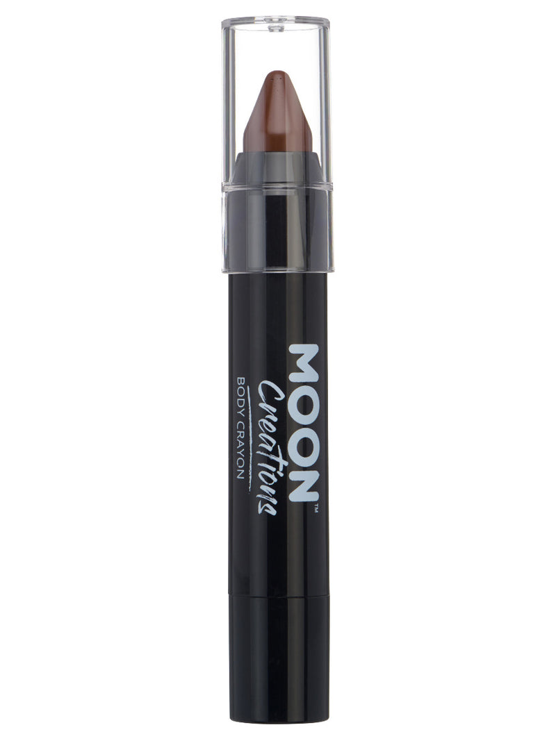 Moon Creations Body Crayons, Brown - 1