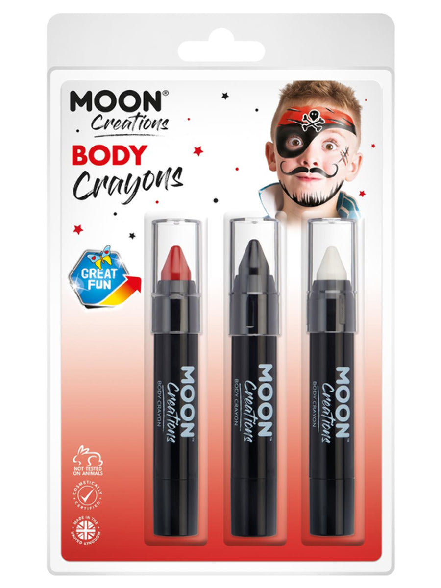 Moon Creations Body Crayons, - 1