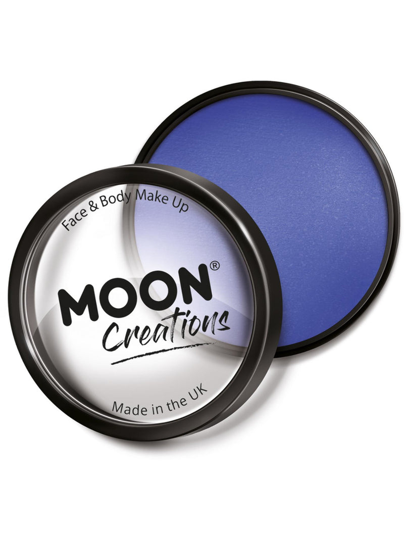 Moon Creations Pro Face Paint Cake Pot, Royal Blue - 1
