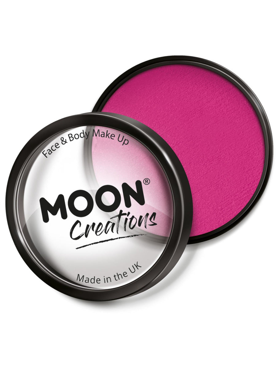 Moon Creations Pro Face Paint Cake Pot, Magenta - 1