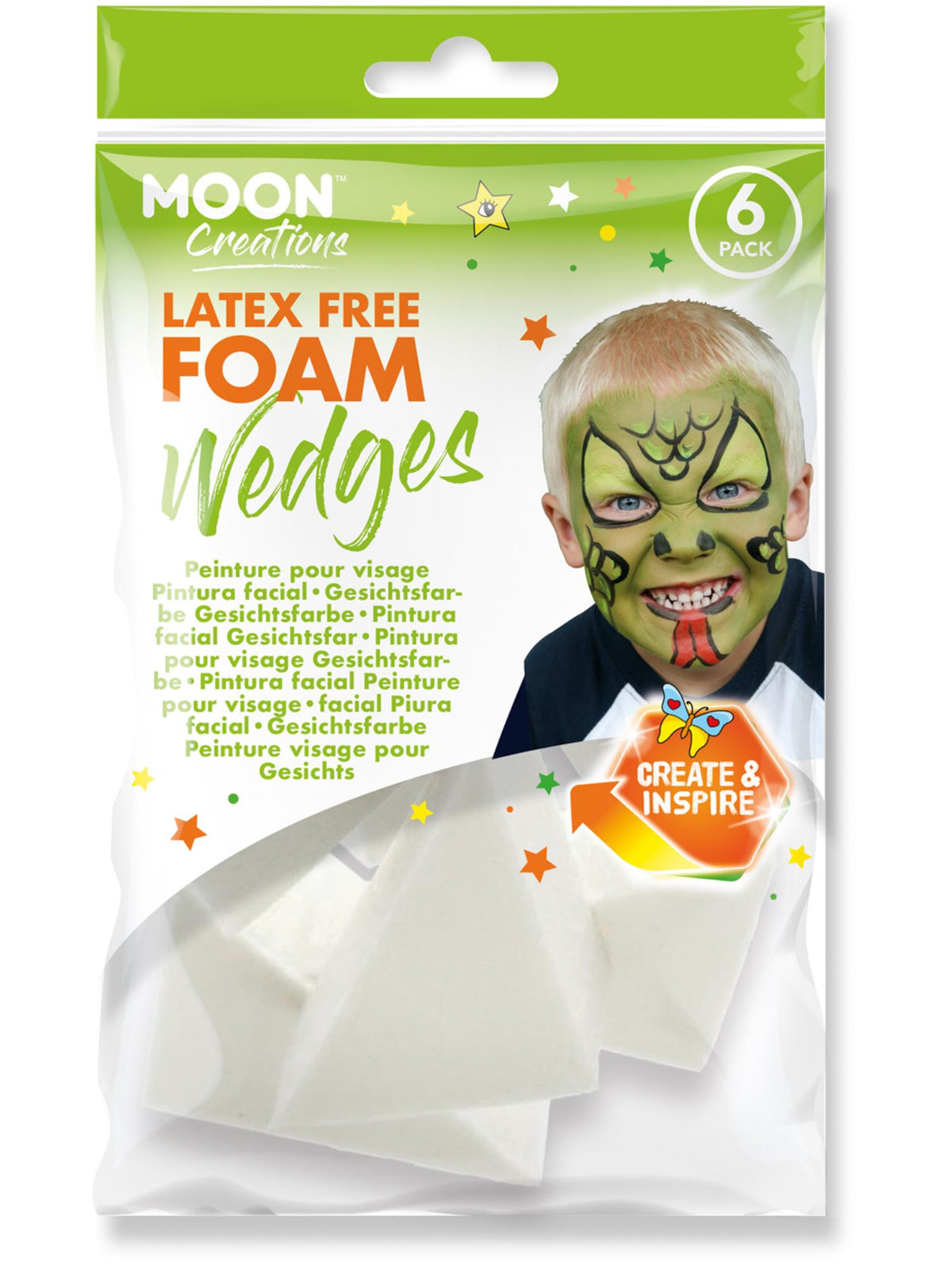 Moon Creations Latex Free Foam Wedge, 1