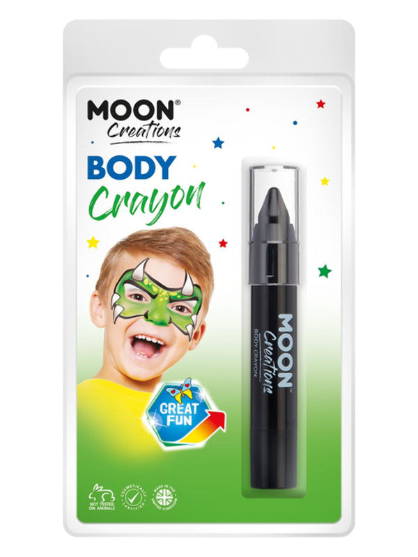 Moon Creations Body Crayons, Black - 2