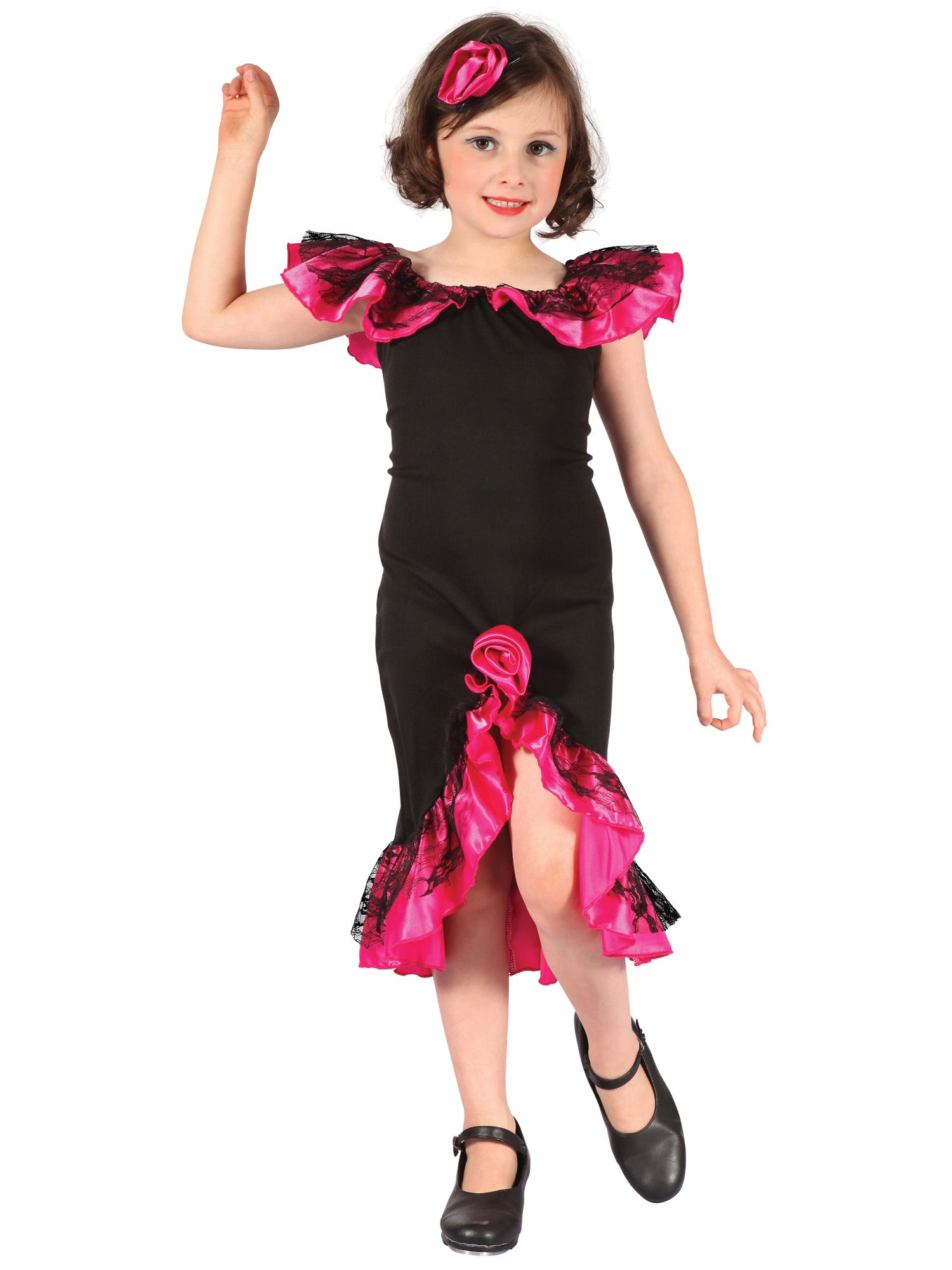 Rumba Girl Black/Pink (L)
