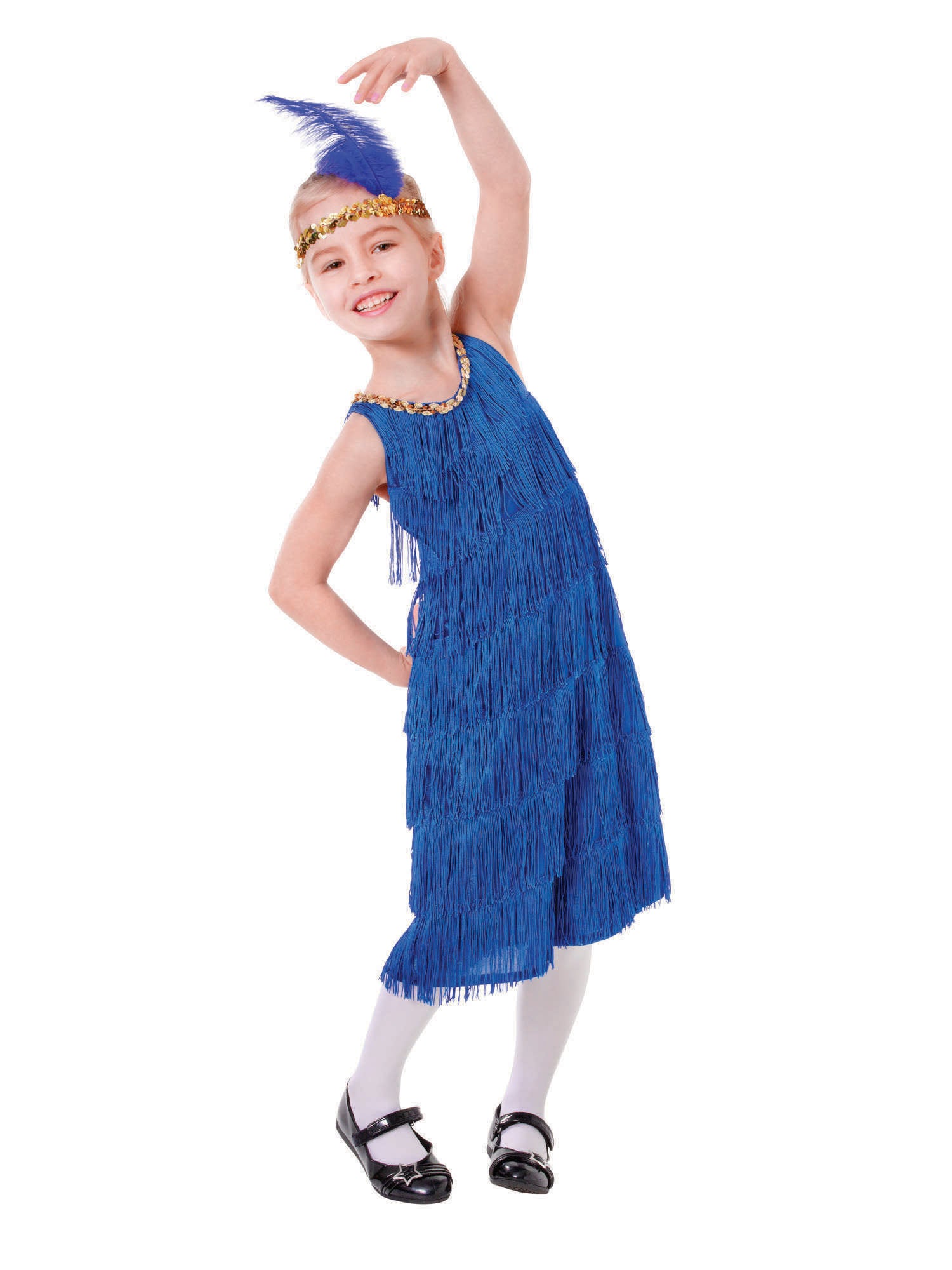 Flapper Dress Blue