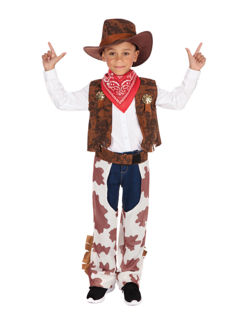 Cowboy Cow Print