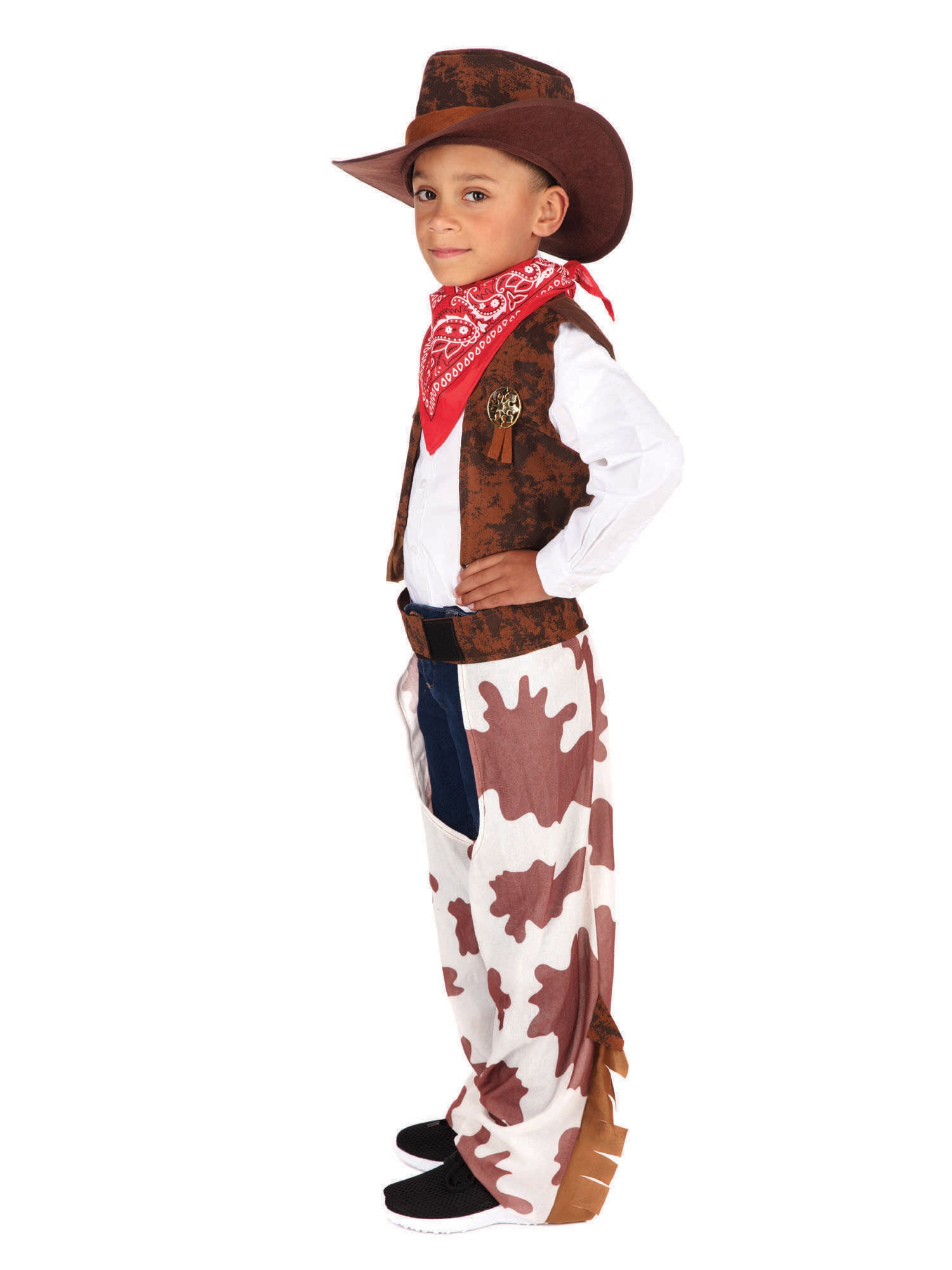 Cowboy Cow Print