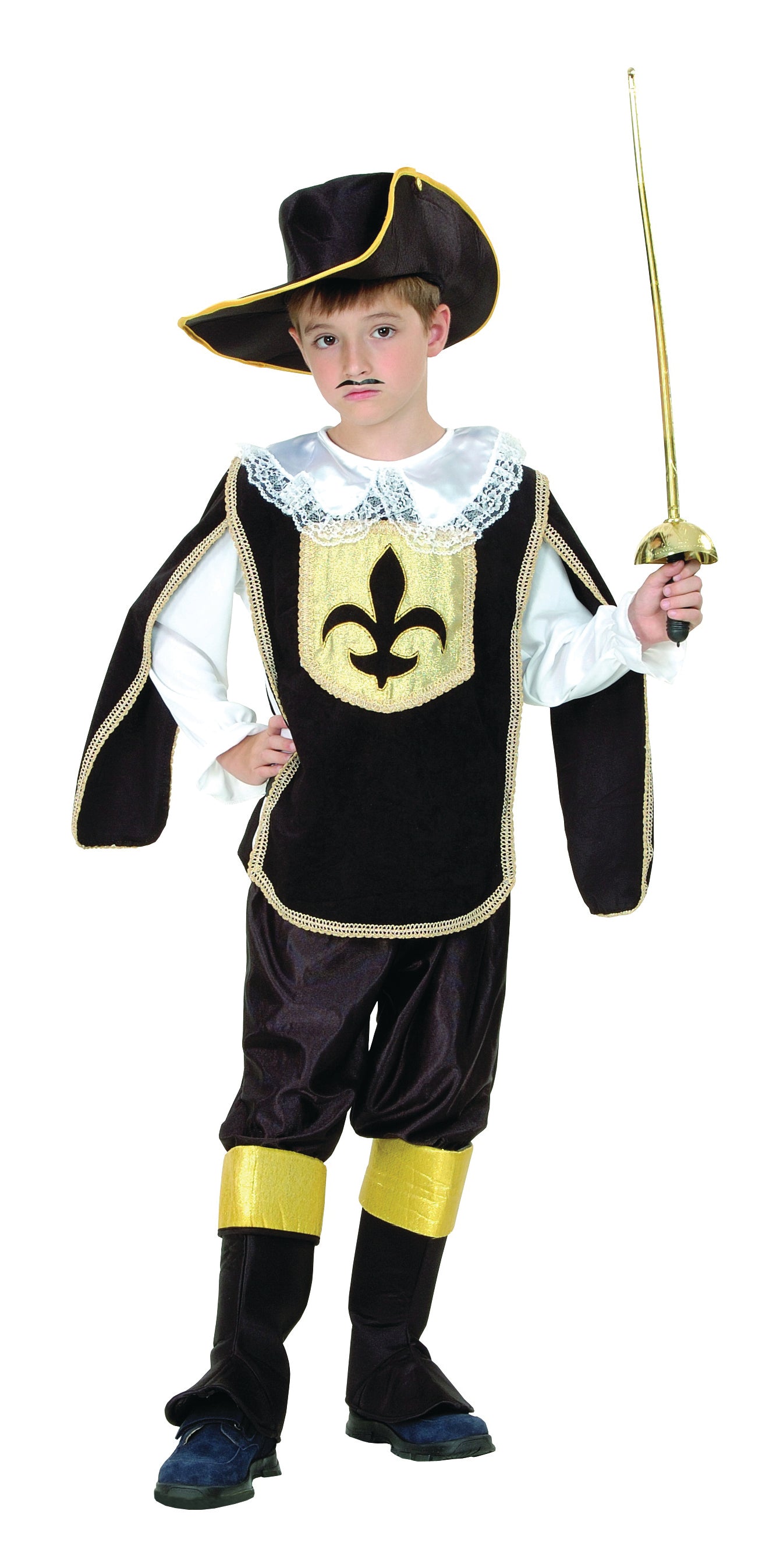 Musketeer Boy Black (M)