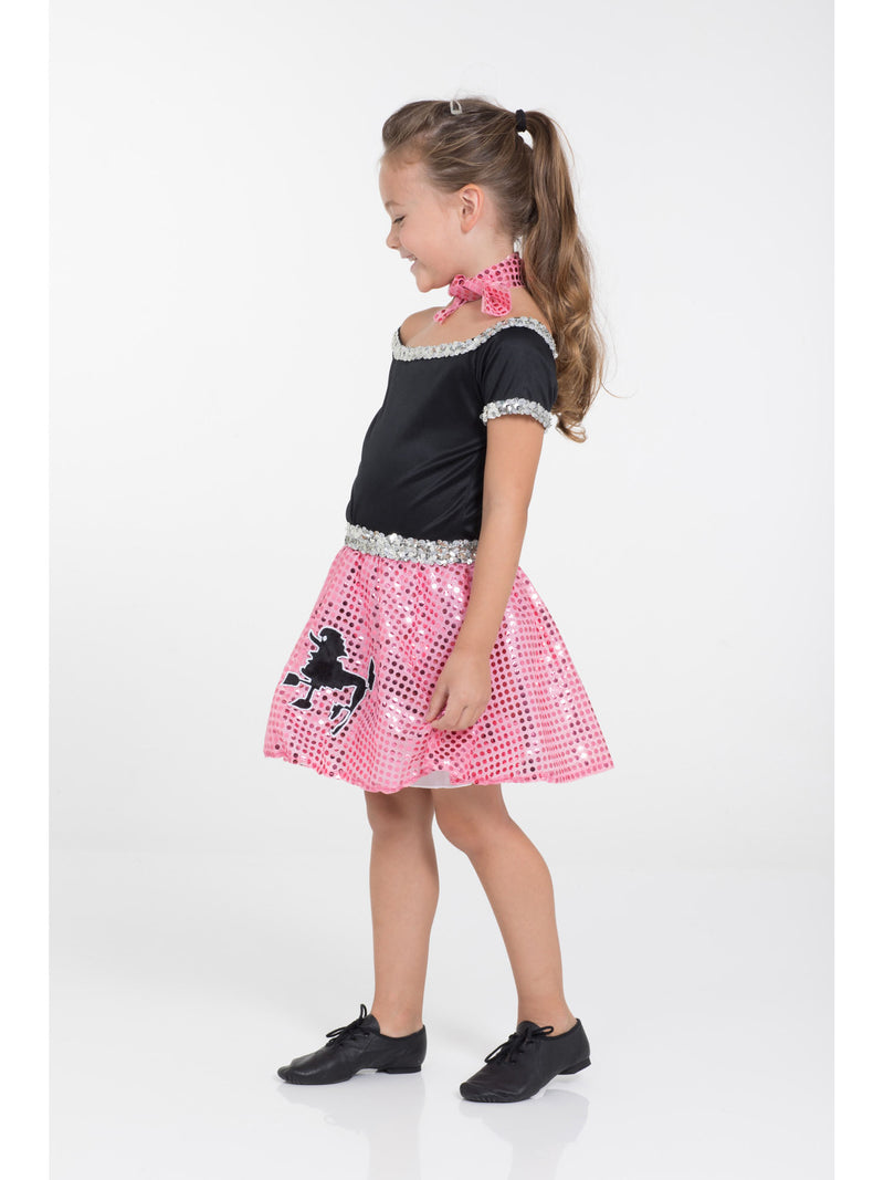 Rock ‘n’ Roll Sequin Dress Pink